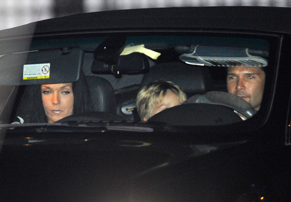Susie Feldmn caught inside car with her former husband and son.